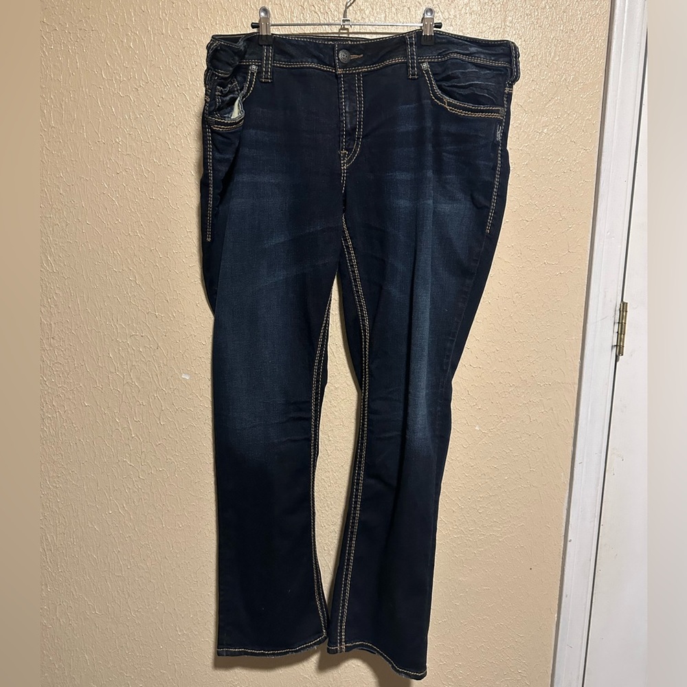 Silver Jeans Suki Mid Straight Size‎ 22